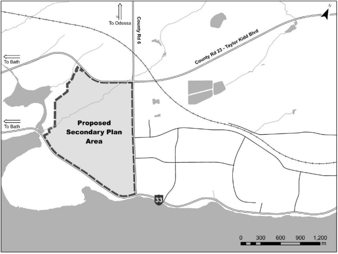 Map of Amherstview Area