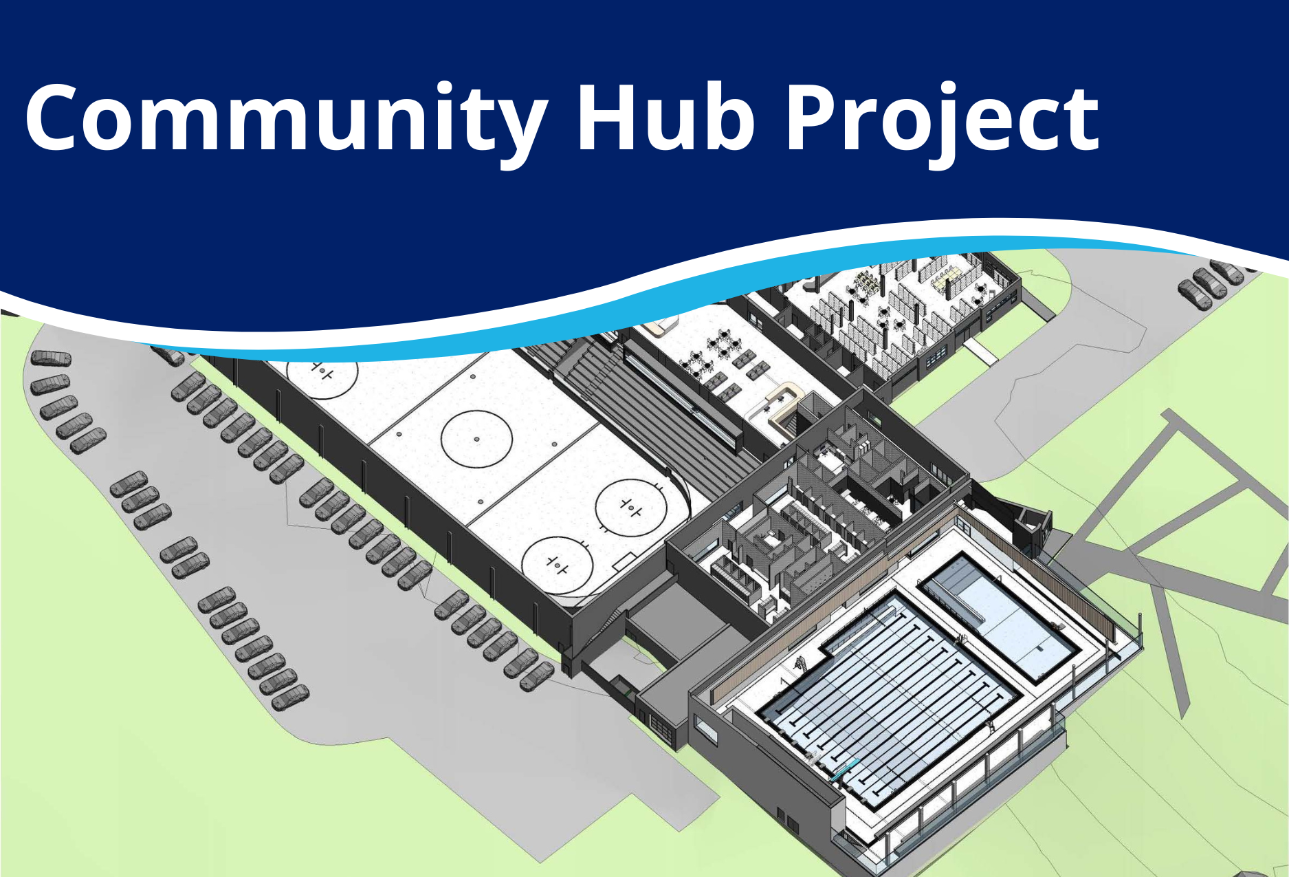 Technical Drawing of W.J. Henderson Recreation Centre
