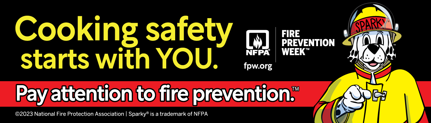 Fire Prevention Week Banner