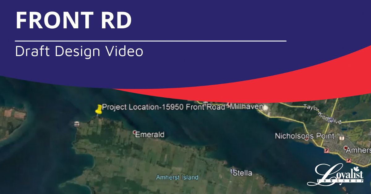 Front Road Satellite Map