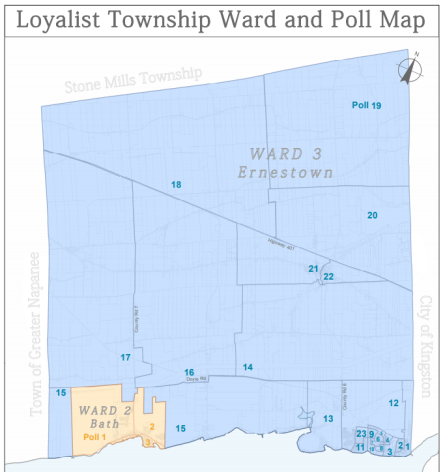 Loyalist Township Ward Map