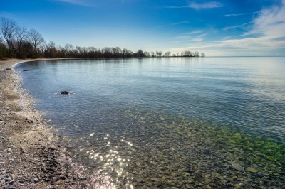 beach and cove