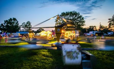 amusement rides at fair