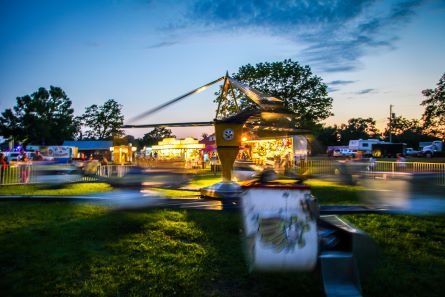 amusement rides at fair