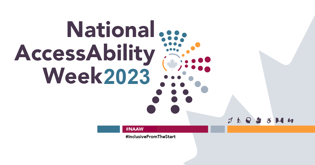 A graphic proclaiming National AccessAbility Week