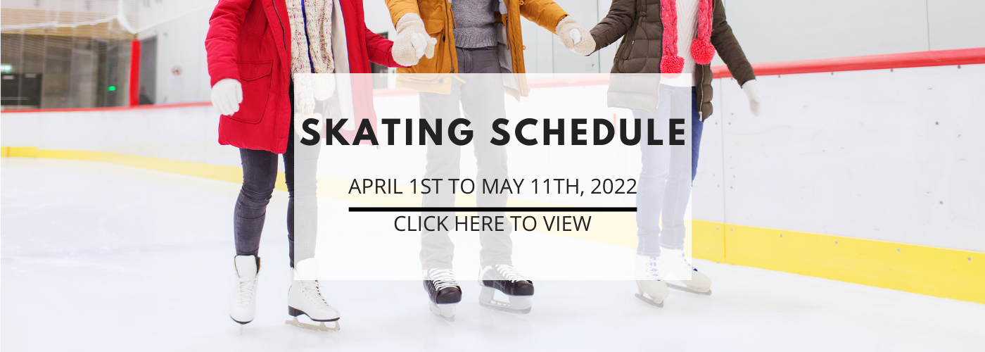 Skating Schedule - click here to view