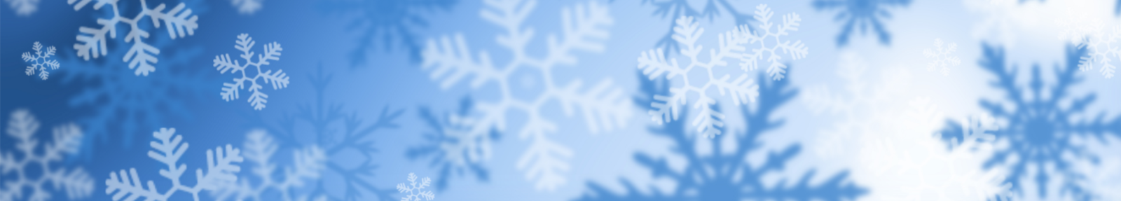 snowflakes on blue background