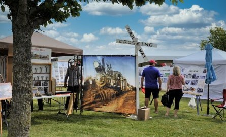 vendor stall