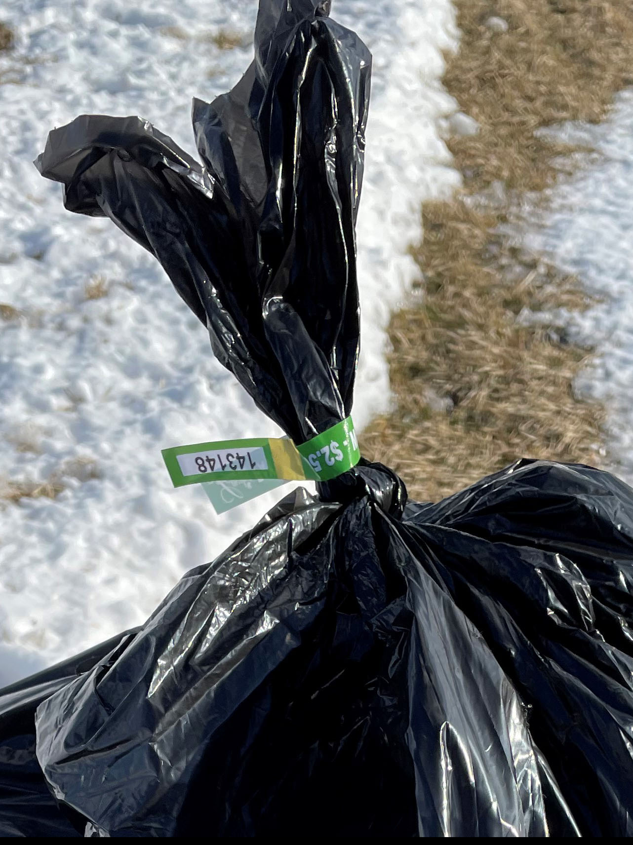 Garbage Bag Tag