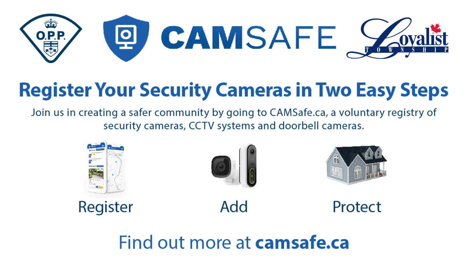 Camsafe graphic with logos