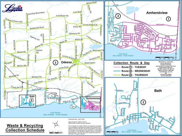 map of waste collection 