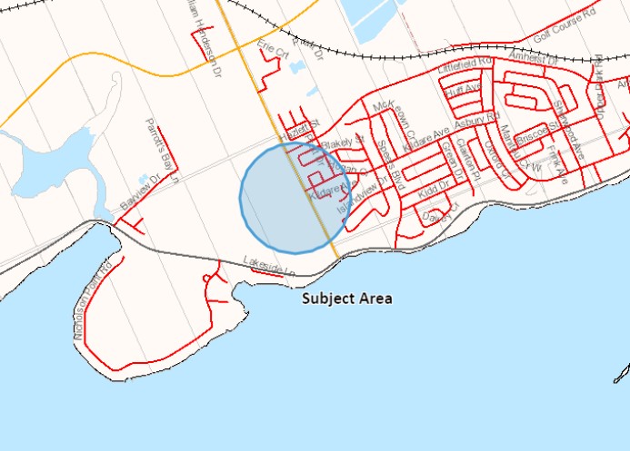 Map of Lakeview West