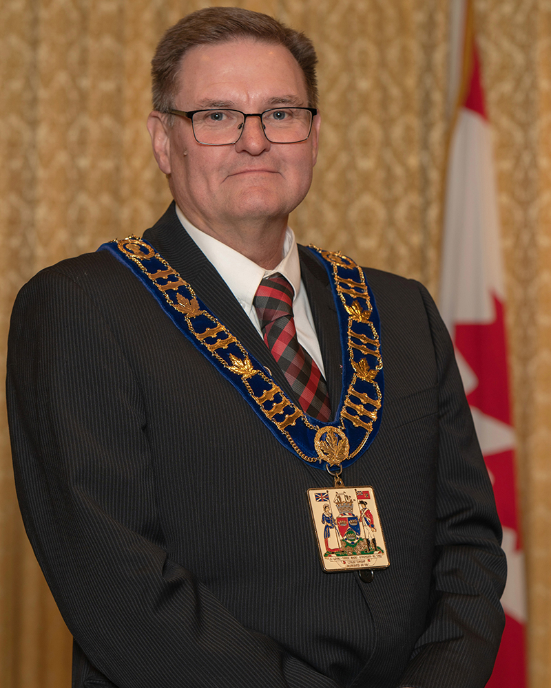 Portrait of Mayor Hegadorn