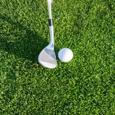Golf club and ball