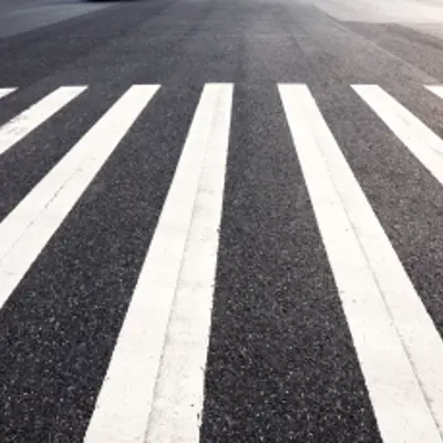 zebra crossing - stripes on road