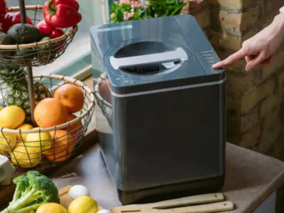 An FC-30 FoodCycler on a kitchen counter