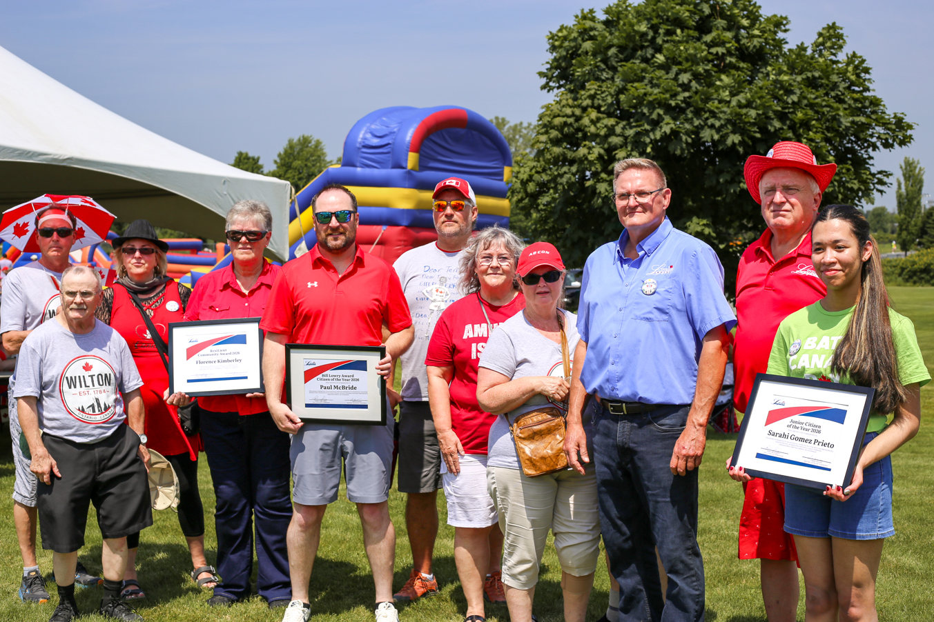 2026 award winners holding their awards