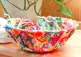 coloured wool bowl